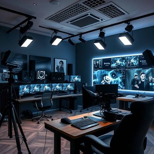 Professional video editing suite